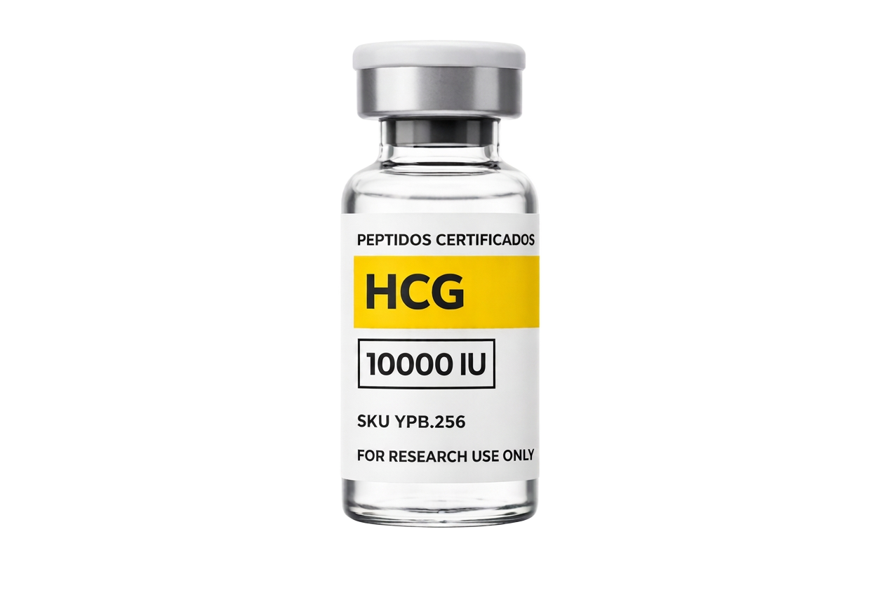 Vial de HCG PeptidosCertificados