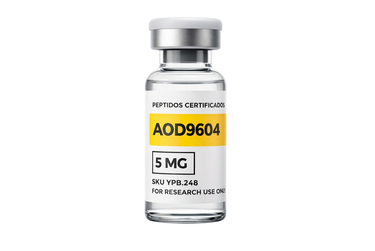 Vial de AOD9604 PeptidosCertificados