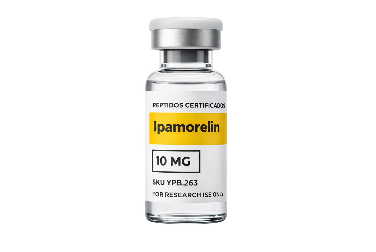 Vial de Ipamorelin PeptidosCertificados