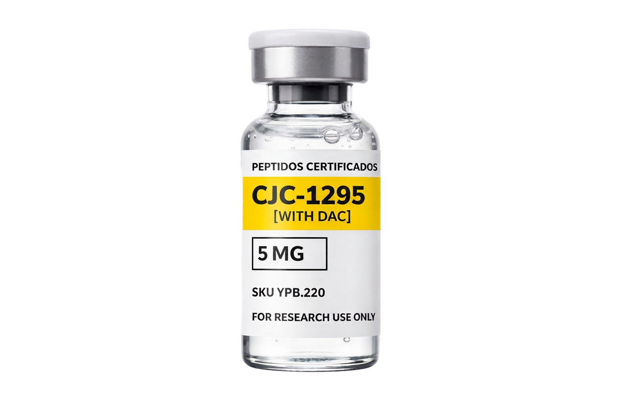 Vial de CJC-1295 with DAC PeptidosCertificados