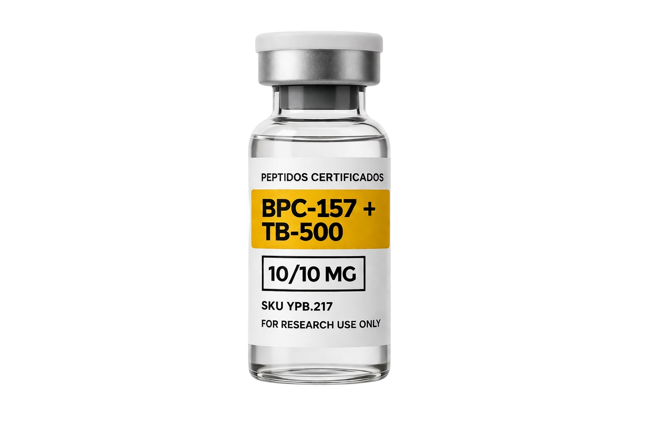 Vial Wolverine Blend BPC-157 + TB-500 PeptidosCertificados