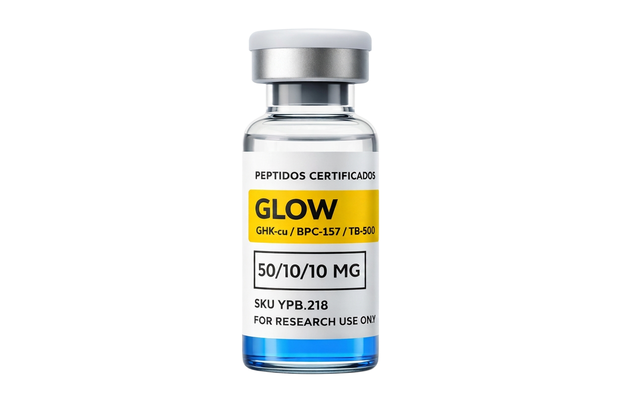 Vial Glow Blend PeptidosCertificados